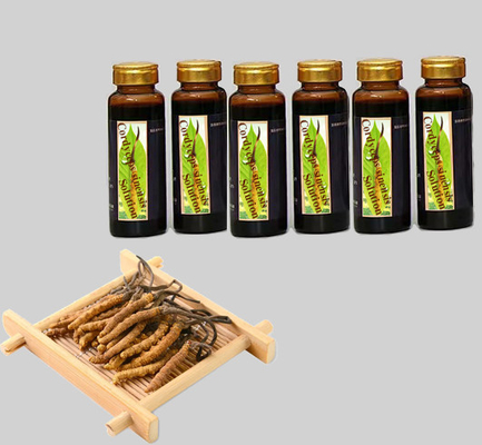 OEM ODM etiqueta privada cordyceps líquido oral 100% solución de extracto de Cordyceps sinensis