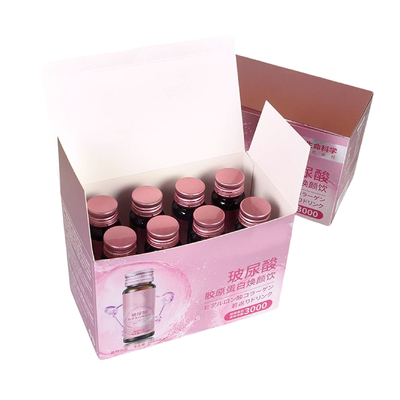 Piel Halal de la belleza de la botella de la etiqueta privada del OEM que blanquea el suplemento del agua de la bebida de Marine Collagen Peptide Powder Liquid