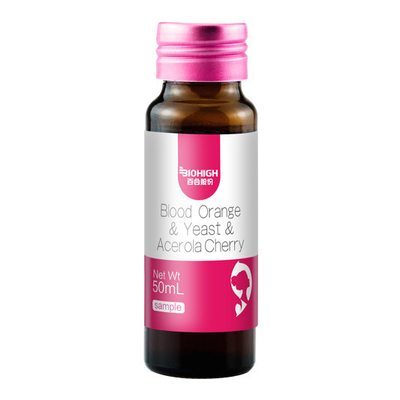 Belleza y atención sanitaria de Cherry Drink Oral Liquid Anti-Aging del Acerola de la levadura de la naranja de sangre del OEM