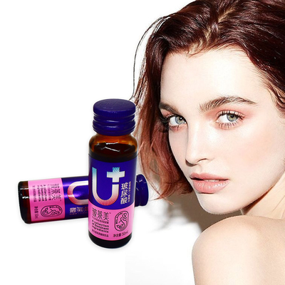 OEM 6000mg ácido hialurónico de sodio adulto aminoácido antienvejecimiento colágeno líquido oral belleza piel colágeno bebida