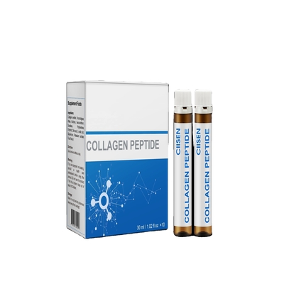 Solución de blanqueamiento y cuidado de la piel OEM, bebida de belleza, solución oral de péptido de colágeno de micromolécula