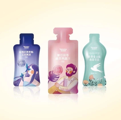 Botella de cristal PE del OEM de la hembra 30ml 50ml de la baya del saúco de los líquidos orales de la bebida del colágeno