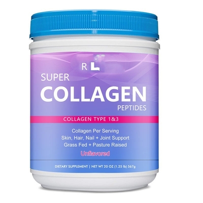 Péptido hidrolizado del colágeno del colágeno de pescado de los productos de belleza del polvo de la bebida de la proteína del colágeno del OEM