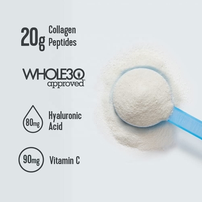El OEM promueve el pelo y clavo Skincare, hueso y suplemento común de la salud, polvo del péptido del colágeno de los pescados