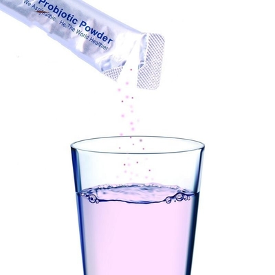 Colágeno de las frutas del arándano del OEM y polvo rosado del polvo 10B/20B de la bebida de los suplementos herbarios probióticos del suplemento