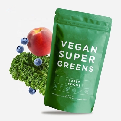 OEM del polvo de la mezcla de los verdes de Superfood de los probióticos de las enzimas digestivas con Spirulina Chlorella