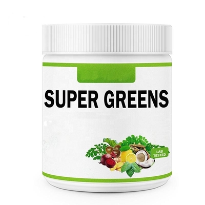 OEM del polvo de la mezcla de los verdes de Superfood de los probióticos de las enzimas digestivas con Spirulina Chlorella