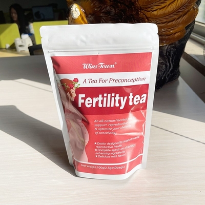 Suplemento uterino de limpieza de desintoxicación del OEM del té del embarazo de la fertilidad de las mujeres
