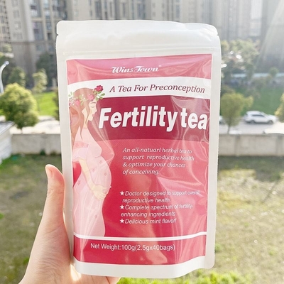 Suplemento uterino de limpieza de desintoxicación del OEM del té del embarazo de la fertilidad de las mujeres