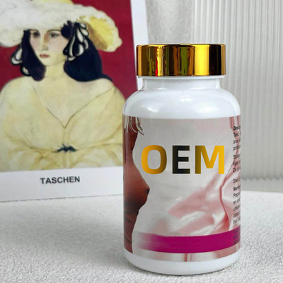 Las píldoras de Maca de la cadera de las mujeres de negro sexy del OEM y de la ampliación de la cadera curvan píldoras de la cápsula del aumento de la cadera