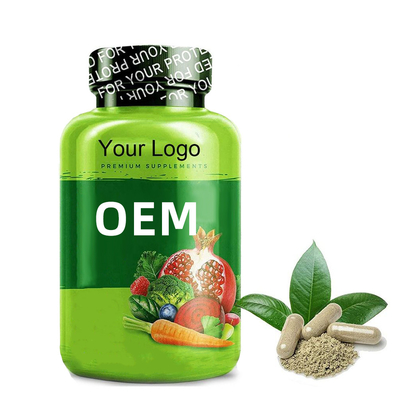 Las tabletas enteras del Multivitamin de la comida de la venta caliente del OEM para la salud de los hombres complementan 120 cápsulas del vegano