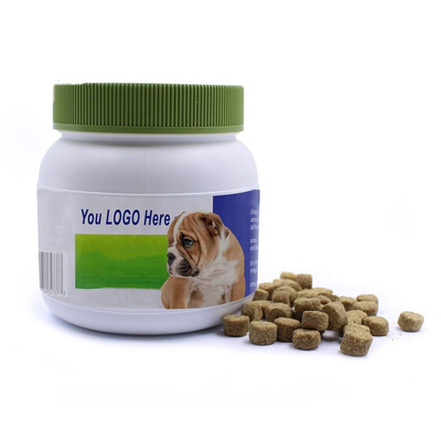 La nutrición de la capa de la piel mastica al OEM del suplemento de la vitamina de la comida de perro