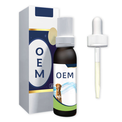 Suplementos alimenticios del animal doméstico de los descensos de ojo del animal doméstico del OEM para los perritos y los gatitos