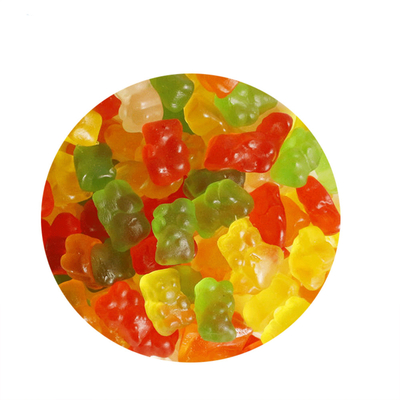 OEM mezclado 2.5kgx6bags/Carton del color del caramelo gomoso de la tableta del sabor de la fruta