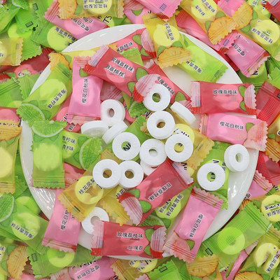 OEM del caramelo de las tabletas agrias de la menta de los niños exprimidos sin azúcar