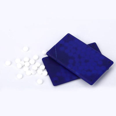 Tableta de menta OEM sin azúcar, dulce, blanca, manzana acaramelada, naranja, mango