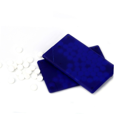 Tableta de menta OEM sin azúcar, dulce, blanca, manzana acaramelada, naranja, mango