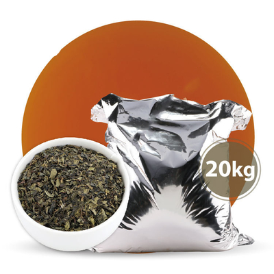 Bolso Jasmine Green Tea Bulk Leaves de abastecimiento del paquete de la venta al por mayor 20kg del OEM para el té de la burbuja