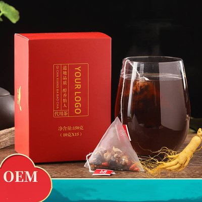 OEM Ginseng Five Treasure Tea Wolfberry chino y té de salud de azufaifa