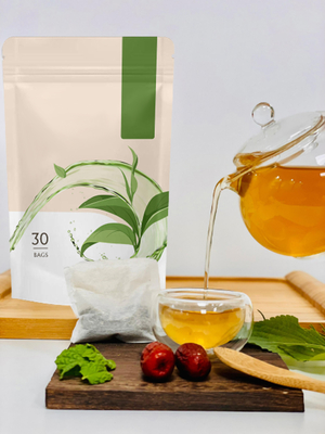 Bolsita de té modificada para requisitos particulares al por mayor de la salud del té negro de Tea Green Tea del agente del OEM