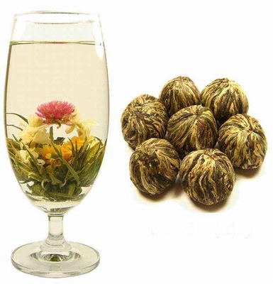OEM 100% hecho a mano Hermoso té floreciente diferentes tipos de bolas de té florecientes