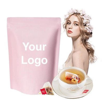 OEM 100% Hierba natural Fibroide Té Útero Limpieza Femenina Tearelief Dolor Té caliente del útero