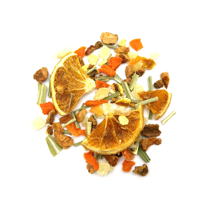 Mezcla del té del sabor de la fruta de la pasión del limón de las bolsitas de té del sabor del té de la mezcla de la fruta del OEM