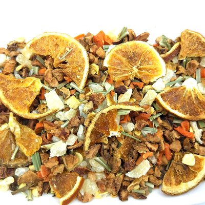 Mezcla del té del sabor de la fruta de la pasión del limón de las bolsitas de té del sabor del té de la mezcla de la fruta del OEM
