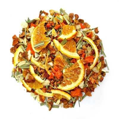 Mezcla del té del sabor de la fruta de la pasión del limón de las bolsitas de té del sabor del té de la mezcla de la fruta del OEM