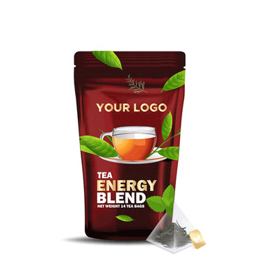 Té orgánico del alza de la alta energía del cafeína del OEM alto