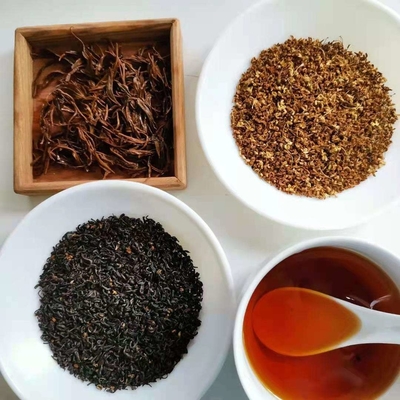 Reemplazo saludable de hojas orgánicas naturales para té Osmanthus Black Tea