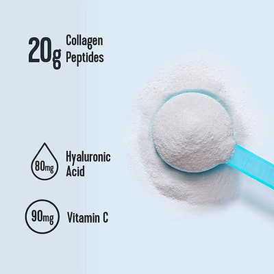 OEM Colágeno Bebida Sólida Puro Vegetariano Sin Gluten Tipo 1 Tipo 3 Péptidos de Colágeno