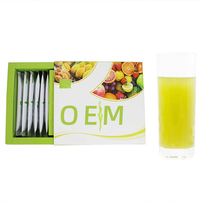 15 palillos/polvo de la enzima de la fruta de la materia prima del OEM del polvo de la fibra del Detox de la caja