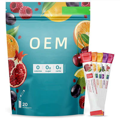 Hidratación de restauración de la bebida de la etiqueta privada del suplemento sólido del OEM Sugar Free Mens Womens Workout
