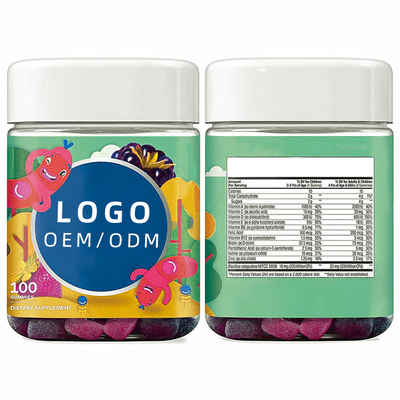 Suplementos nutricionales para niños OEM Multivitamins Gummies Daily Healthcare Immune Booster Gummy