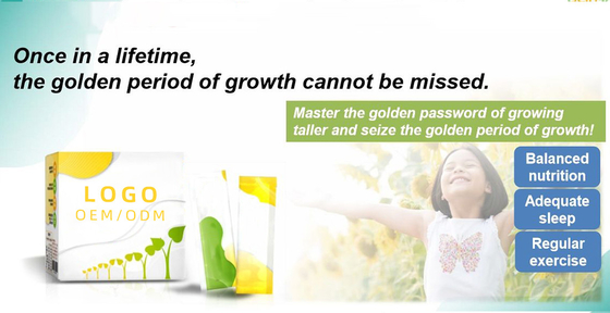 Los suplementos alimenticios de los niños del OEM, crecimiento de Omega-3 Jelly Nutritious Food For Height