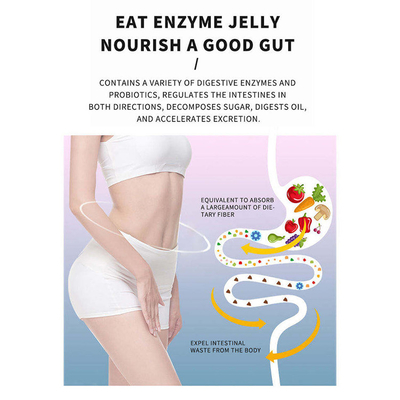 La etiqueta privada de OEM/ODM mejora la enzima con sabor a fruta Jelly For Weight Loss de Jelly Drops Enzyme Jelly Collagen de la inmunidad