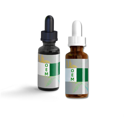 500mg Gaba complementa el Melatonin líquido Gummies del sueño de los descensos de L-Theanine para el sueño