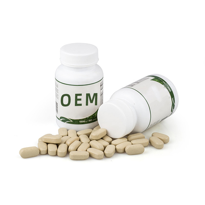 Vitamina C 1500mg de la etiqueta privada con la tableta del cinc 15mg para las personas mayores de mediana edad de los hombres, mujeres