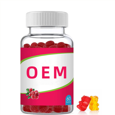 Suplemento probiótico de la comida del arándano de la zona urinaria de Gummies de las mujeres del 100% del arándano alimenticio natural de los suplementos