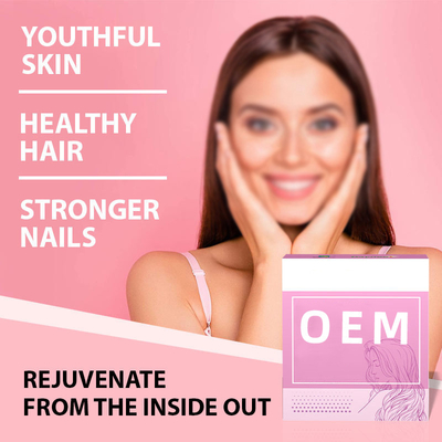 Polvo orgánico del colágeno de la belleza alimenticia de los suplementos de las mujeres del OEM del ODM para el problema de las mujeres