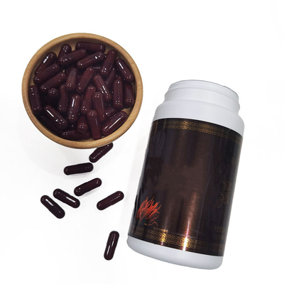 GMP Suplemento para la salud de los hombres Ganoderma natural Ginseng americano Cápsulas de cuerno de venado