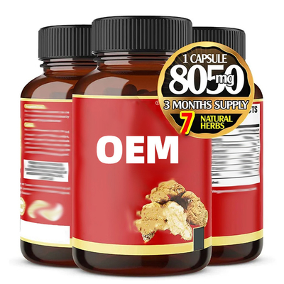Suplementos de alimentación orgánicos para hombres Maca Plus cápsulas píldoras para hombres fuertes