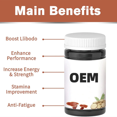 Suplementos alimenticios para hombres de hierbas HACCP Tongkat Ali Maca Extract Capsule