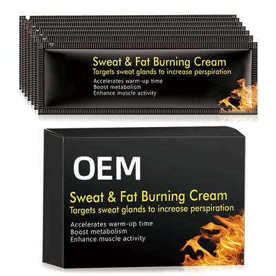Enhancer el entrenamiento de marca privada quemar grasa pérdida de peso crema delgada 100g para hombre mujer
