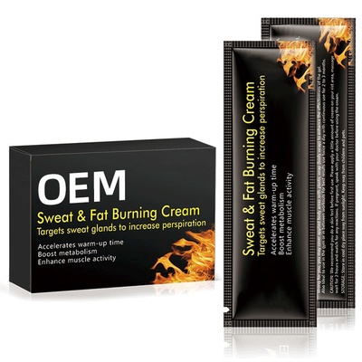 Enhancer el entrenamiento de marca privada quemar grasa pérdida de peso crema delgada 100g para hombre mujer