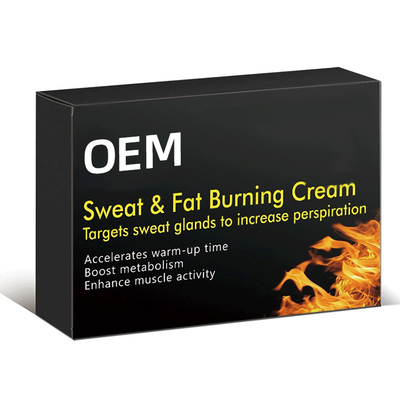 Enhancer el entrenamiento de marca privada quemar grasa pérdida de peso crema delgada 100g para hombre mujer