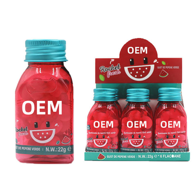 Caramelos de menta con infusión de vitaminas sin azúcar Caramelos de menta frescos con vitaminas esenciales