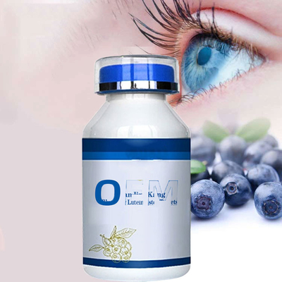 Tableta de luteína ester de arándanos dulces OEM Cuidado de ojos