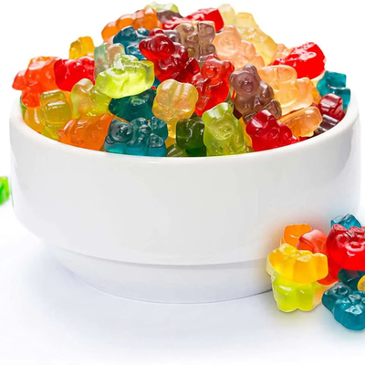 OEM etiqueta privada de las vitaminas personalizadas gomas de pérdida de peso vinagre de sidra de manzana gomas de caramelo